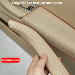 Assemblaggio maniglia porta interna lato destro in pelle per auto 51417225854 per BMW Serie 5 F10 / F18 2011-2017, Right Side (Black), Right Side (Beige), Right Side (Creamy-white), Right Side (Grey), Right Side (Wine Red), Right Side (Mocha)