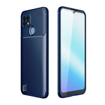 Custodia in TPU antiurto con trama in fibra di carbonio, For Google Pixel 6, For Google Pixel 6 Pro, For OPPO Realme C21
