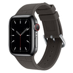 Cinturino di ricambio per cinturino in silicone con giunto di bambù, For Apple Watch Series 7  41mm / & 6 & SE & 5 & 4 40mm, For Apple Watch Series  7  45mm / & 6 & SE & 5 & 4 44mm