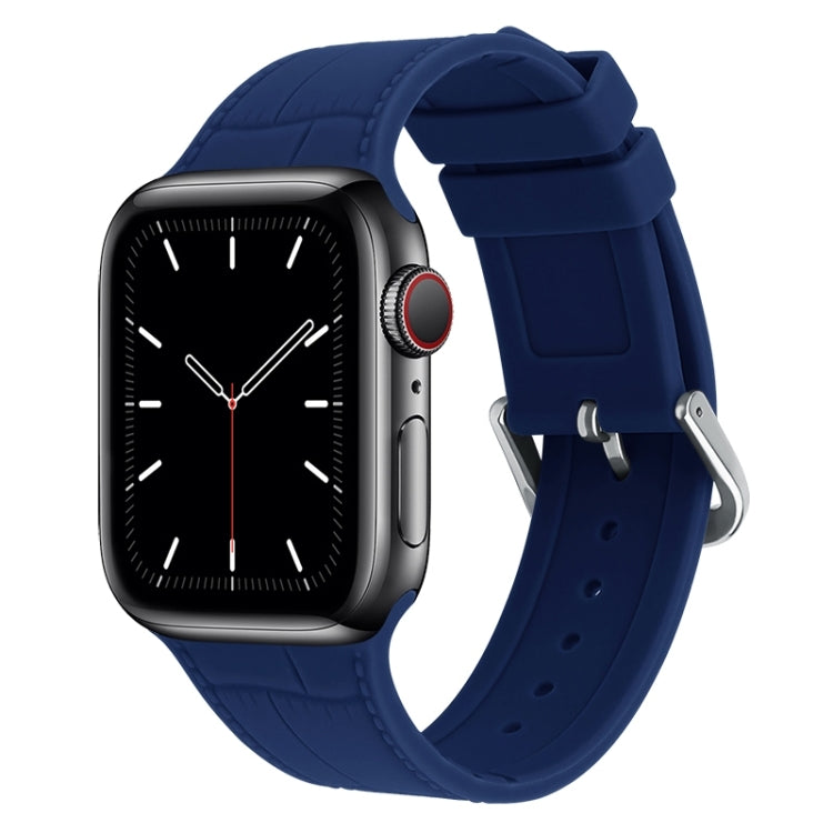 Cinturino di ricambio per cinturino in silicone con giunto di bambù, For Apple Watch Series 7  41mm / & 6 & SE & 5 & 4 40mm, For Apple Watch Series  7  45mm / & 6 & SE & 5 & 4 44mm