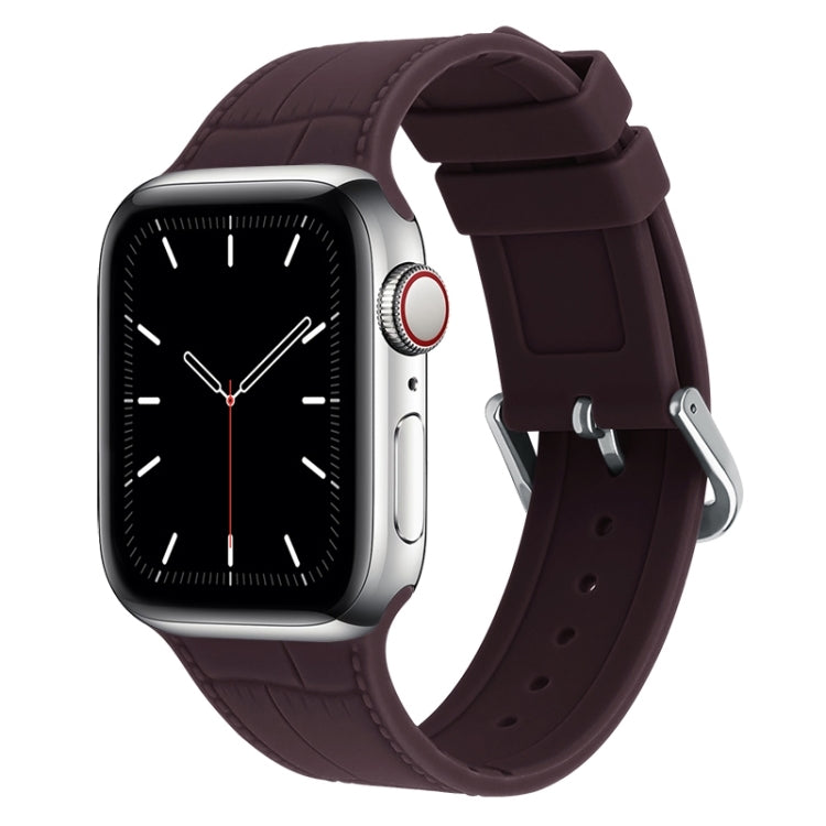 Cinturino di ricambio per cinturino in silicone con giunto di bambù, For Apple Watch Series 7  41mm / & 6 & SE & 5 & 4 40mm, For Apple Watch Series  7  45mm / & 6 & SE & 5 & 4 44mm