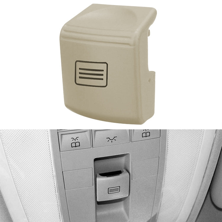 Pulsante interruttore tettuccio apribile per auto Pulsante luce cupola per Mercedes-Benz W204 / X204 2008-2015, For Mercedes-Benz W204(Nut Beige), For Mercedes-Benz W204(Black), For Mercedes-Benz W204(Grey White), For Mercedes-Benz W204(Mercerized Beig...