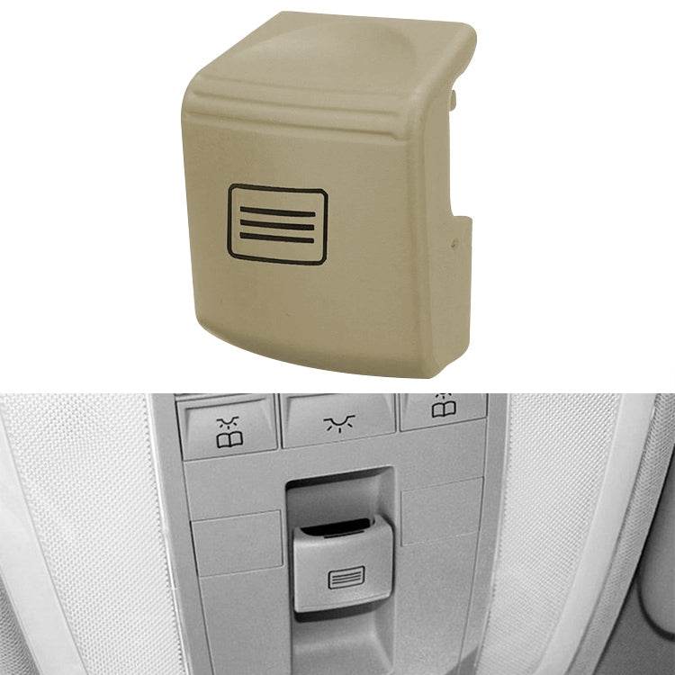 Pulsante interruttore tettuccio apribile per auto Pulsante luce cupola per Mercedes-Benz W204 / X204 2008-2015, For Mercedes-Benz W204(Nut Beige), For Mercedes-Benz W204(Black), For Mercedes-Benz W204(Grey White), For Mercedes-Benz W204(Mercerized Beig...