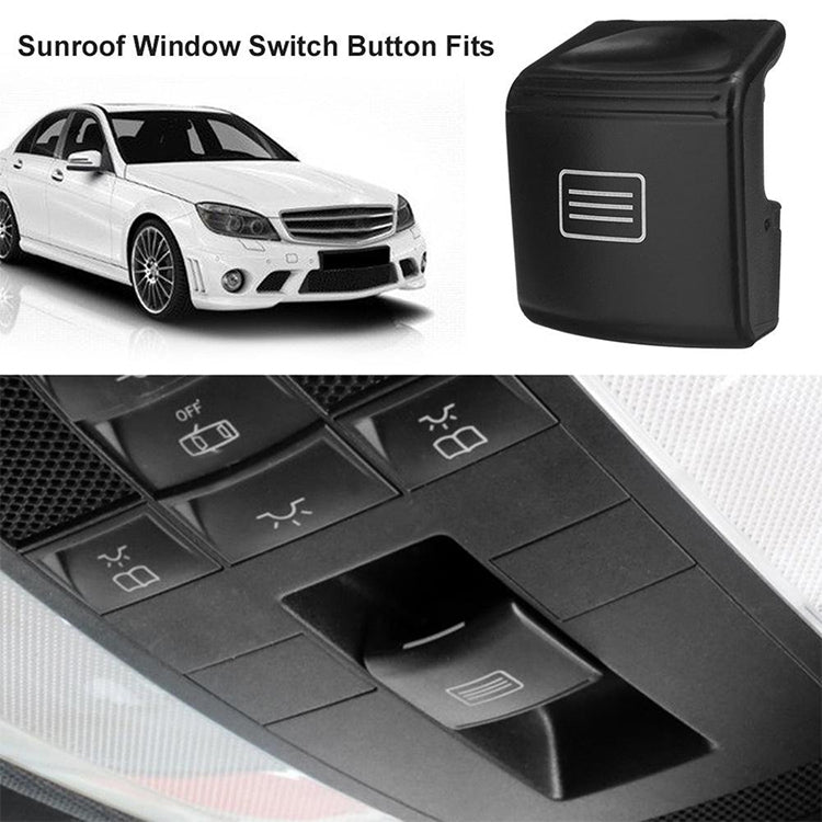 Pulsante interruttore tettuccio apribile per auto Pulsante luce cupola per Mercedes-Benz W204 / X204 2008-2015, For Mercedes-Benz W204(Nut Beige), For Mercedes-Benz W204(Black), For Mercedes-Benz W204(Grey White), For Mercedes-Benz W204(Mercerized Beig...