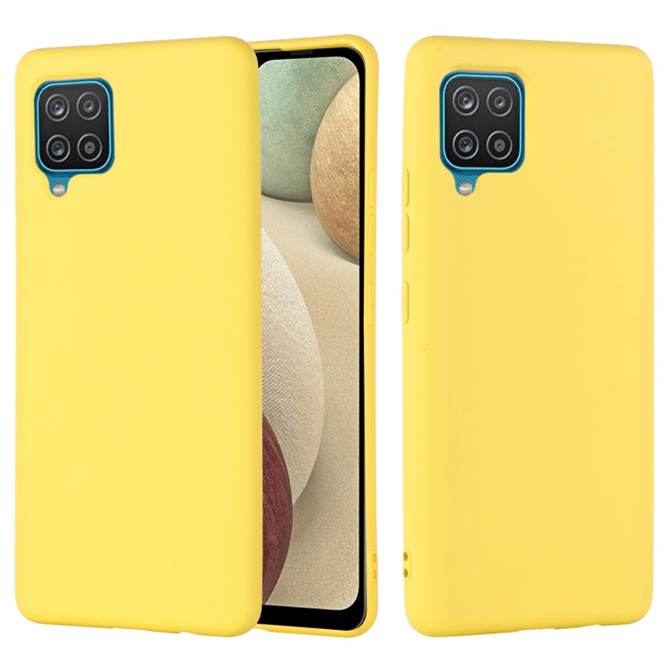 Custodia protettiva a copertura totale anticaduta in silicone liquido tinta unita, For Samsung Galaxy A22 4G, For Samsung Galaxy A22 5G, For Samsung Galaxy A82