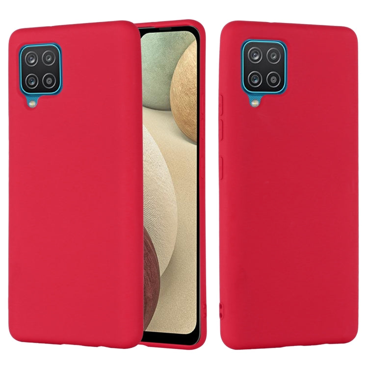 Custodia protettiva a copertura totale anticaduta in silicone liquido tinta unita, For Samsung Galaxy A22 4G, For Samsung Galaxy A22 5G, For Samsung Galaxy A82