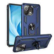 Custodia protettiva antiurto in TPU + PC con supporto girevole a 360 gradi, For Xiaomi Mi 11 Lite 5G