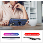 Custodia antiurto TPU e PC con supporto Xiaomi Mi 11 Lite 5G