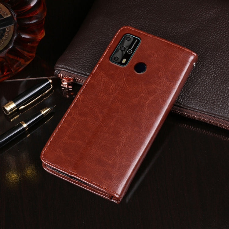 Custodia portafoglio in pelle per Oukitel C23 Pro