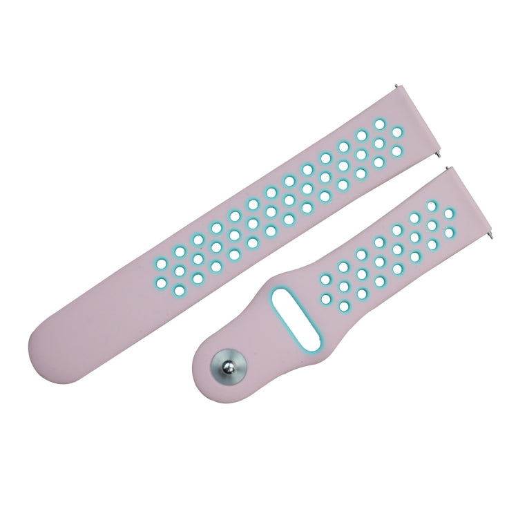 Cinturino di ricambio in silicone bicolore, For Fitbit Versa 3