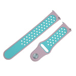Cinturino di ricambio in silicone bicolore, For Fitbit Versa 3