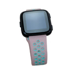 Cinturino di ricambio in silicone bicolore, For Fitbit Versa 3