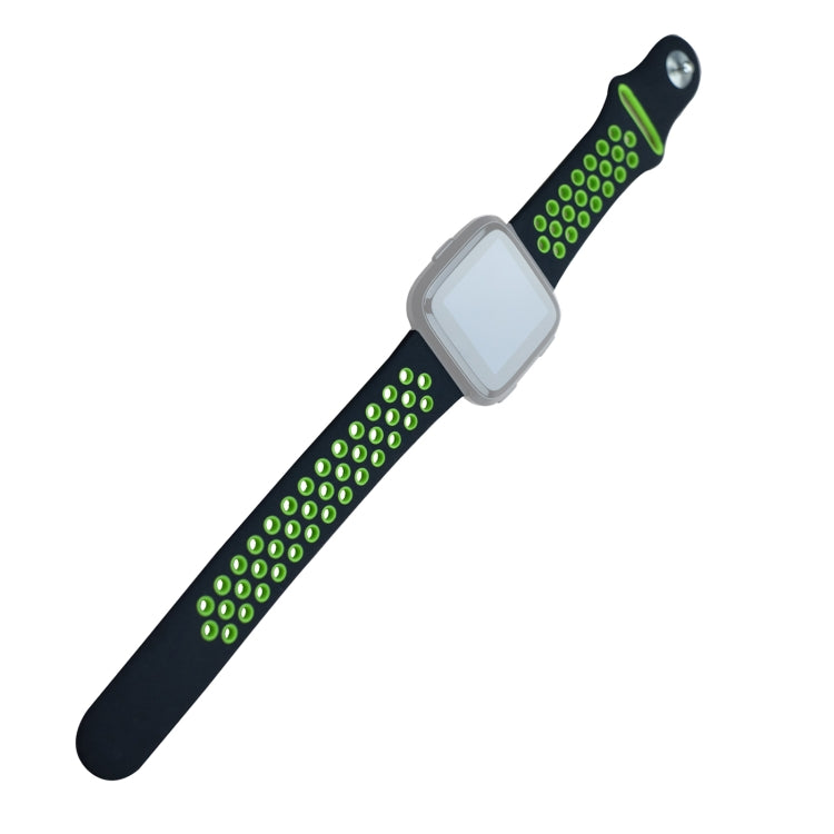 Cinturino di ricambio in silicone bicolore, For Fitbit Versa 3