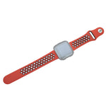 Cinturino di ricambio in silicone bicolore, For Fitbit Versa 3