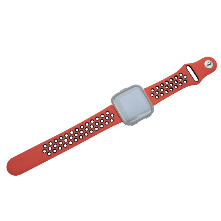 Cinturino di ricambio in silicone bicolore, For Fitbit Versa 3