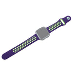 Cinturino di ricambio in silicone bicolore, For Fitbit Versa 3