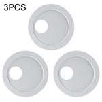 3 PCS Copertura per fotocamera WebCam con design a forma rotonda universale per desktop, laptop, tablet, telefoni