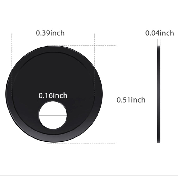 3 PCS Copertura per fotocamera WebCam con design a forma rotonda universale per desktop, laptop, tablet, telefoni