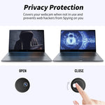 3 PCS Copertura per fotocamera WebCam con design a forma rotonda universale per desktop, laptop, tablet, telefoni