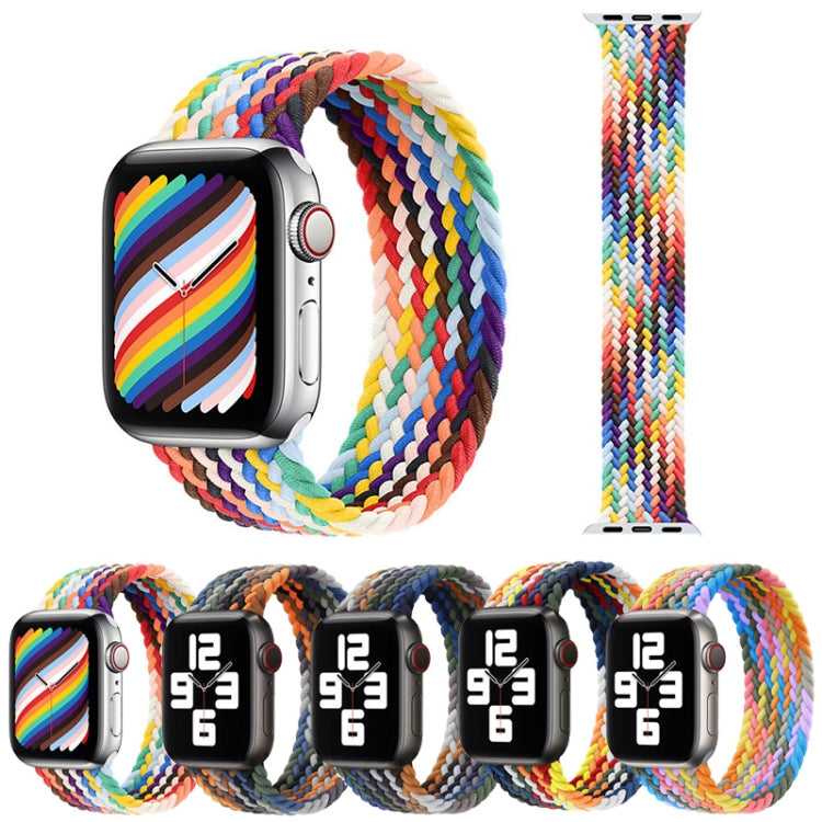 Cinturini di ricambio in nylon intrecciato con testa in metallo, dimensioni: XS 128 mm per Apple Watch Series 6 e SE e 5 e 4 40 mm / 3 e 2 e 1 38 mm, XS 128mm 40mm / 38mm