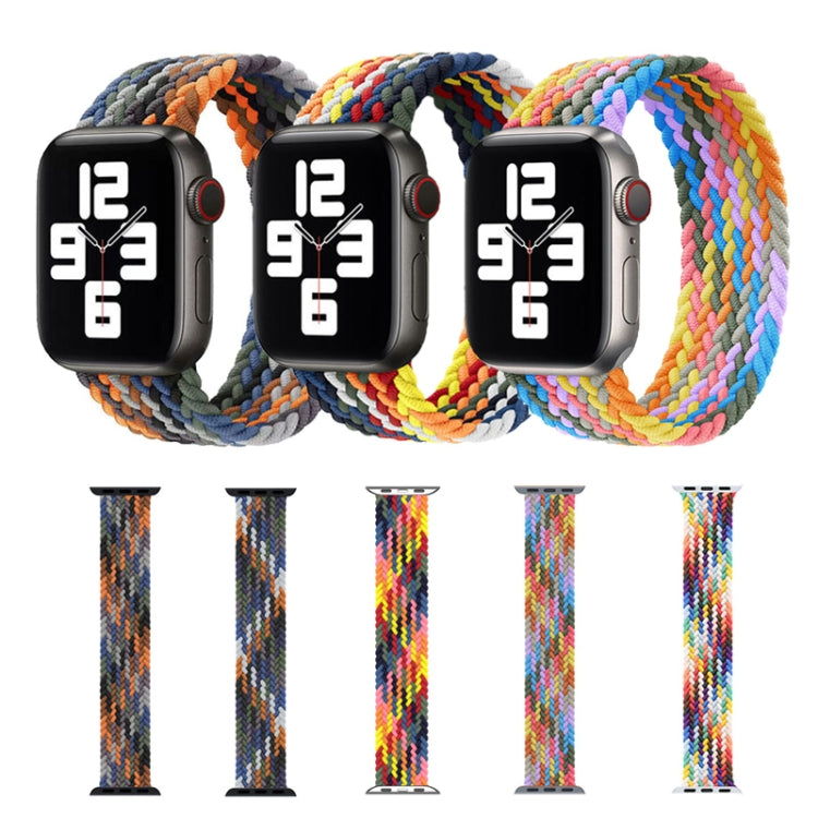Cinturini di ricambio in nylon intrecciato con testa in metallo, dimensioni: S 135 mm per Apple Watch Series 6 e SE e 5 e 4 40 mm / 3 e 2 e 1 38 mm, S 135mm 40mm / 38mm