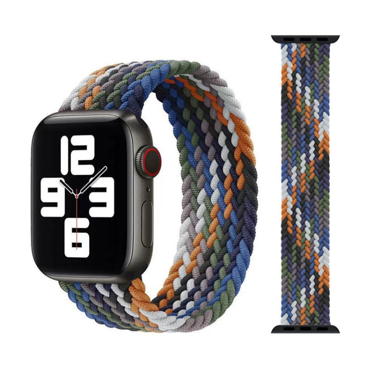 Cinturini di ricambio in nylon intrecciato con testa in metallo, dimensioni: L 155 mm per Apple Watch Series 6 e SE e 5 e 4 40 mm / 3 e 2 e 1 38 mm, L 155mm 40mm / 38mm