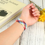 Cinturini di ricambio in nylon intrecciato con testa in metallo, dimensioni: XS 135 mm per Apple Watch Series 6 e SE e 5 e 4 44 mm / 3 e 2 e 1 42 mm, XS 135mm 44mm / 42mm