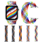 Cinturini di ricambio in nylon intrecciato con testa in metallo, dimensioni: S 145 mm per Apple Watch Series 6 e SE e 5 e 4 44 mm / 3 e 2 e 1 42 mm, S 145mm 44mm / 42mm