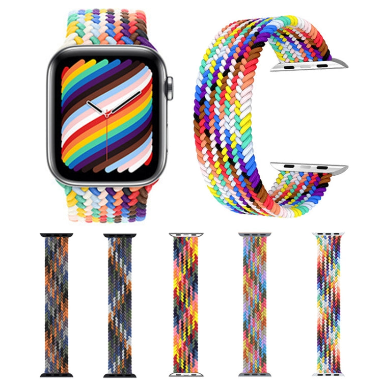 Cinturini di ricambio in nylon intrecciato con testa in metallo, dimensioni: S 145 mm per Apple Watch Series 6 e SE e 5 e 4 44 mm / 3 e 2 e 1 42 mm, S 145mm 44mm / 42mm