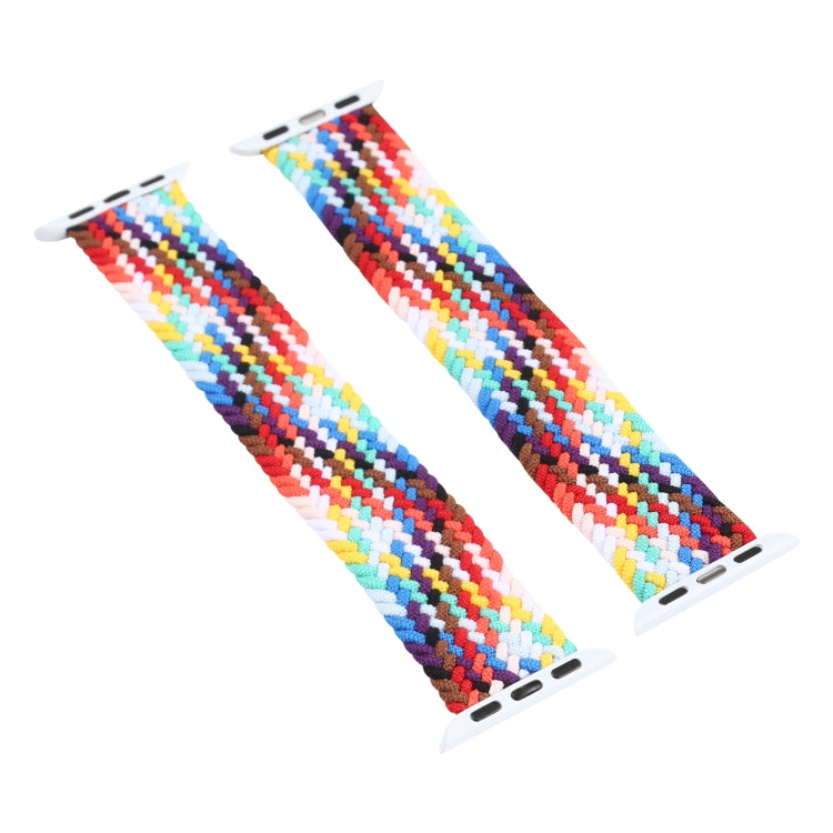 Cinturini di ricambio in nylon intrecciato con testa in metallo, dimensioni: M 155 mm per Apple Watch Series 6 e SE e 5 e 4 44 mm / 3 e 2 e 1 42 mm, M 155mm 44mm / 42mm