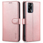 AZNS Skin Feel Calf Texture Custodia orizzontale in pelle a conchiglia con slot per carte e supporto e portafoglio (, For vivo Y20 / iQOO U1x, For vivo Y51 / Y31, For vivo Y52S / iQOO U3, For OPPO A74 4G / F19