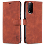 AZNS Skin Feel Calf Texture Custodia orizzontale in pelle a conchiglia con slot per carte e supporto e portafoglio (, For vivo Y20 / iQOO U1x, For vivo Y51 / Y31, For vivo Y52S / iQOO U3, For OPPO A74 4G / F19
