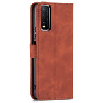 AZNS Skin Feel Calf Texture Custodia orizzontale in pelle a conchiglia con slot per carte e supporto e portafoglio (, For vivo Y20 / iQOO U1x, For vivo Y51 / Y31, For vivo Y52S / iQOO U3, For OPPO A74 4G / F19