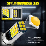 DC9-36V 30W 3000LM IP65 Fendinebbia LED a doppio colore per auto con lampada 30LED SMD-2525, 2 PCS V6 880, 2 PCS V6 9005, 2 PCS V6 9006, 2 PCS V6 H4, 2 PCS V6 H7, 2 PCS V6 H10, 2 PCS V6 H11, 2 PCS V6 H16, 2 PCS V6 P13W