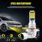 DC9-36V 30W 3000LM IP65 Fendinebbia LED a doppio colore per auto con lampada 30LED SMD-2525, 2 PCS V6 880, 2 PCS V6 9005, 2 PCS V6 9006, 2 PCS V6 H4, 2 PCS V6 H7, 2 PCS V6 H10, 2 PCS V6 H11, 2 PCS V6 H16, 2 PCS V6 P13W