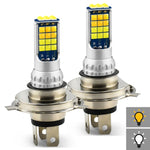 DC9-36V 30W 3000LM IP65 Fendinebbia LED a doppio colore per auto con lampada 30LED SMD-2525, 2 PCS V6 880, 2 PCS V6 9005, 2 PCS V6 9006, 2 PCS V6 H4, 2 PCS V6 H7, 2 PCS V6 H10, 2 PCS V6 H11, 2 PCS V6 H16, 2 PCS V6 P13W