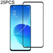 Pellicola in vetro temperato a schermo intero con colla intera da 25 pezzi, For OPPO Reno6 5G / Reno7 5G / Reno7 SE 5G / A96 (25 PCS), For OPPO Reno6 Pro 5G / Reno6 Pro+ 5G / Reno7 Pro 5G (25 PCS), For Xiaomi Black Shark 4 / 4 Pro (25 PCS)
