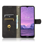Tinta unita Skin Feel Fibbia magnetica Flip orizzontale Custodia in pelle PU con struttura in vitello con supporto e slot per schede e portafoglio, For Nokia 1.4, For Samsung Galaxy A22 4G