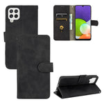 Tinta unita Skin Feel Fibbia magnetica Flip orizzontale Custodia in pelle PU con struttura in vitello con supporto e slot per schede e portafoglio, For Nokia 1.4, For Samsung Galaxy A22 4G
