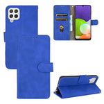 Tinta unita Skin Feel Fibbia magnetica Flip orizzontale Custodia in pelle PU con struttura in vitello con supporto e slot per schede e portafoglio, For Nokia 1.4, For Samsung Galaxy A22 4G