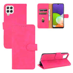 Tinta unita Skin Feel Fibbia magnetica Flip orizzontale Custodia in pelle PU con struttura in vitello con supporto e slot per schede e portafoglio, For Nokia 1.4, For Samsung Galaxy A22 4G