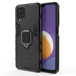 Custodia protettiva antiurto per PC + TPU con supporto per anello magnetico, For Samsung Galaxy M12