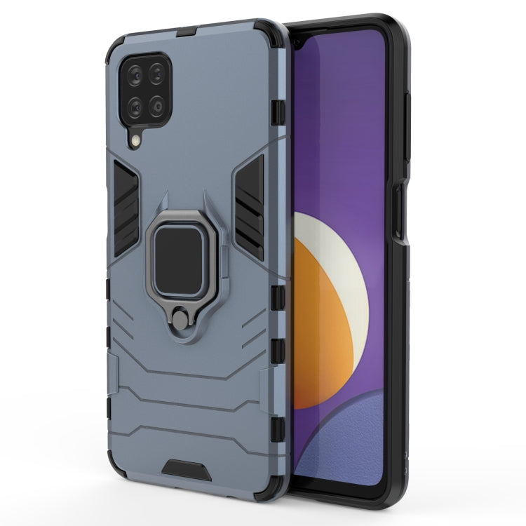 Custodia protettiva antiurto per PC + TPU con supporto per anello magnetico, For Samsung Galaxy M12