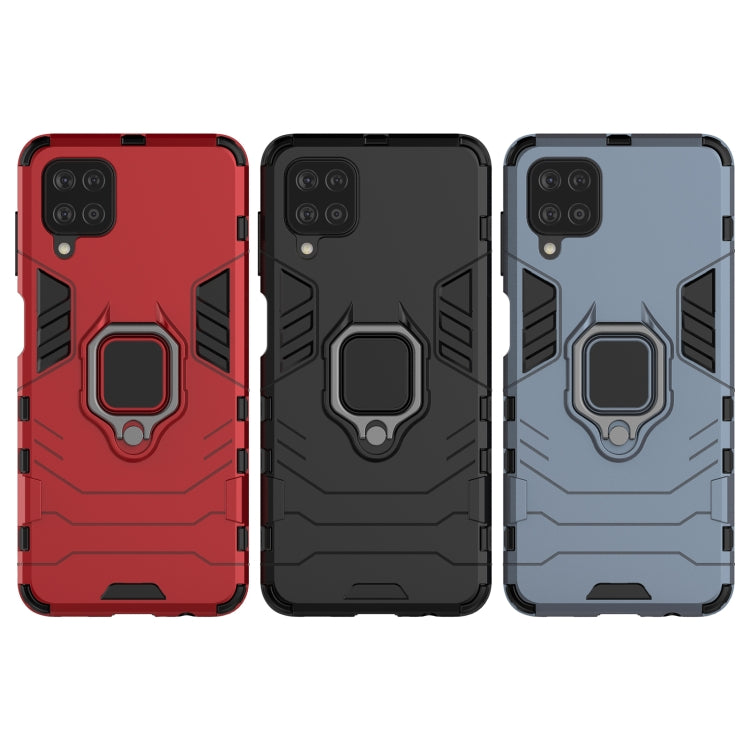 Custodia protettiva antiurto per PC + TPU con supporto per anello magnetico, For Samsung Galaxy M12