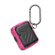 Auricolari wireless Tre difese Transformers Custodia protettiva di seconda generazione con aggancio per AirPods 1/2, For AirPods 1/2