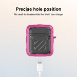 Custodia protettiva con aggancio per AirPods 1/2