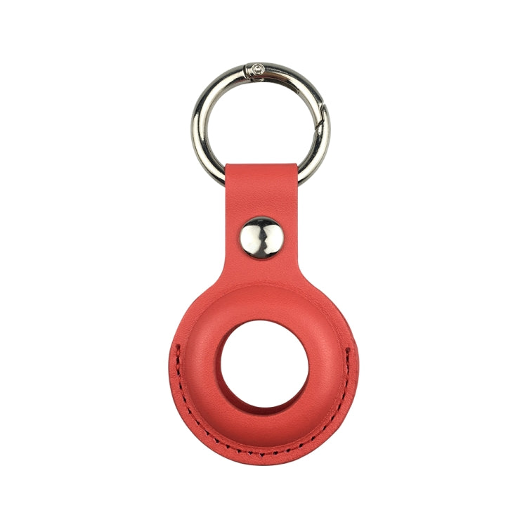 Custodia portachiavi in pelle per AirTag Apple
