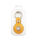 Custodia portachiavi in pelle per AirTag Apple
