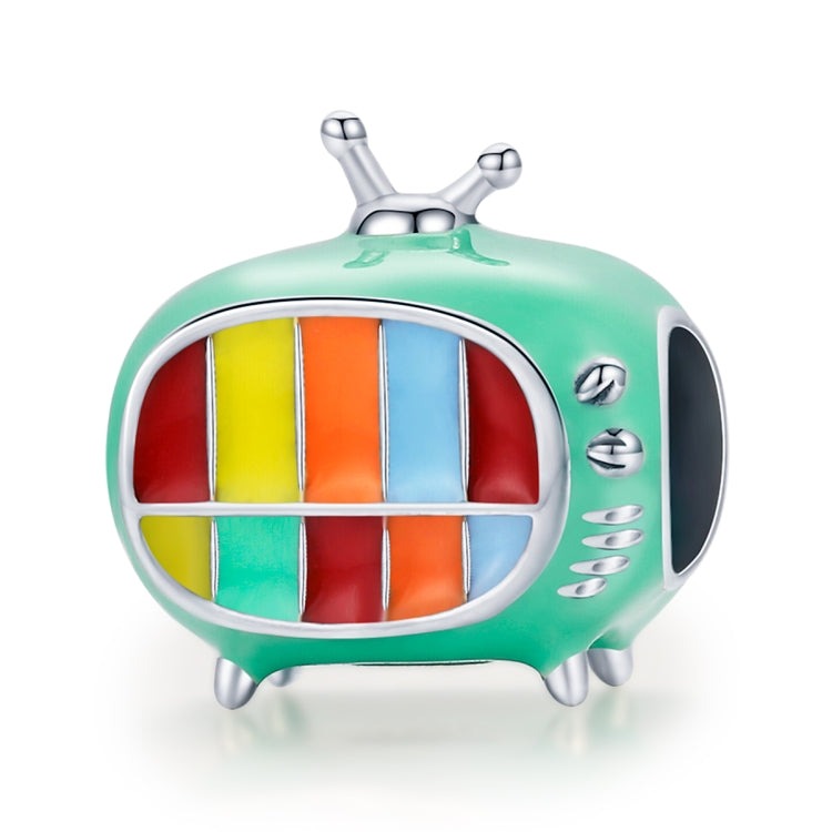 Accessori per gioielli fai-da-te mini TV in argento S925