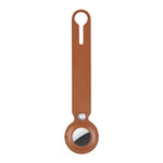 Custodia portachiavi in pelle PU per AirTag Apple